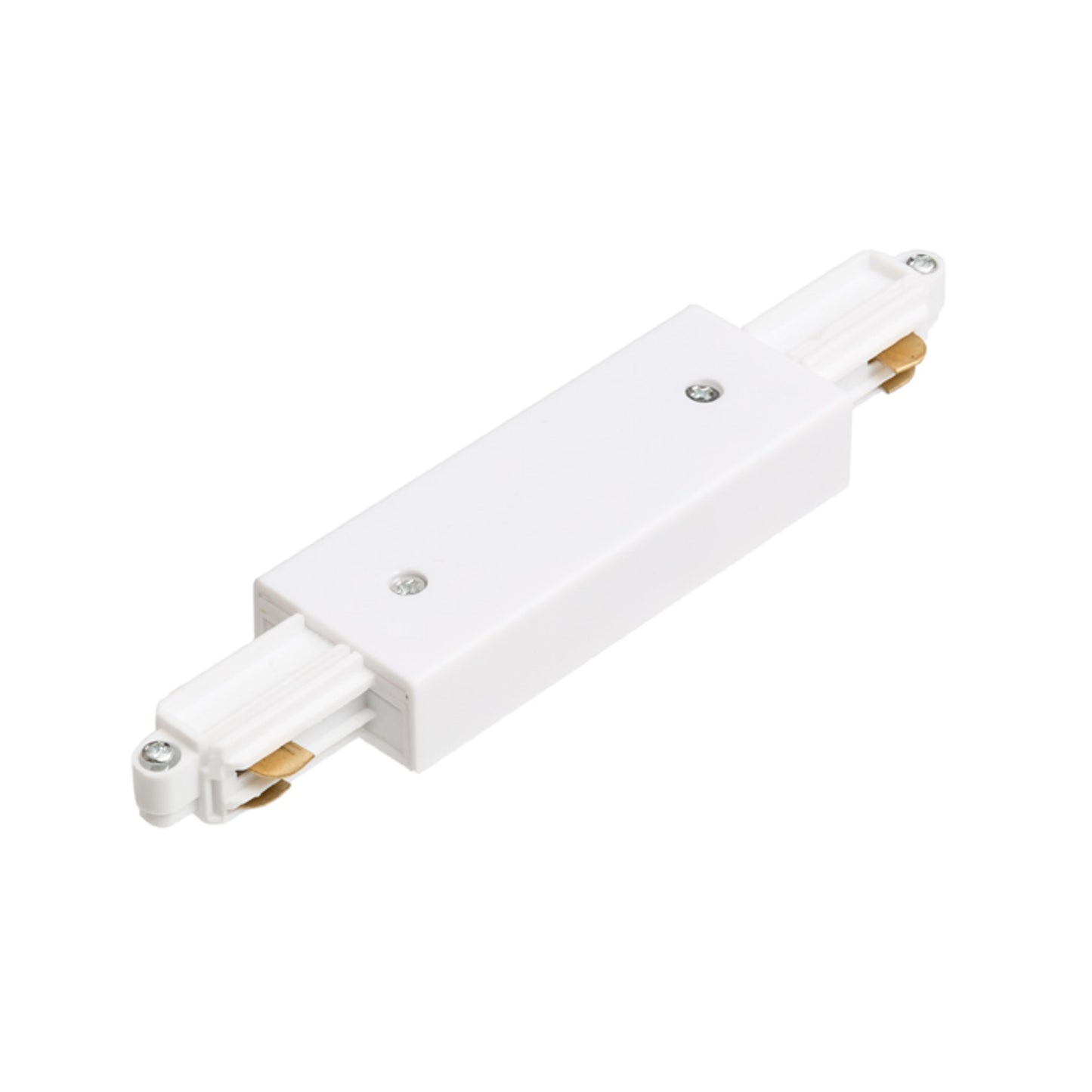 RENDL 1-circuit track system 1F straight connector with feed-in white 230V R12263 1