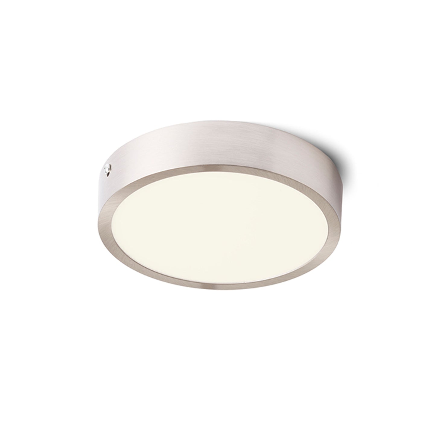 RENDL surface mounted lamp HUE R 17 ceiling matt nickel 230V LED 18W 3000K R12798 1