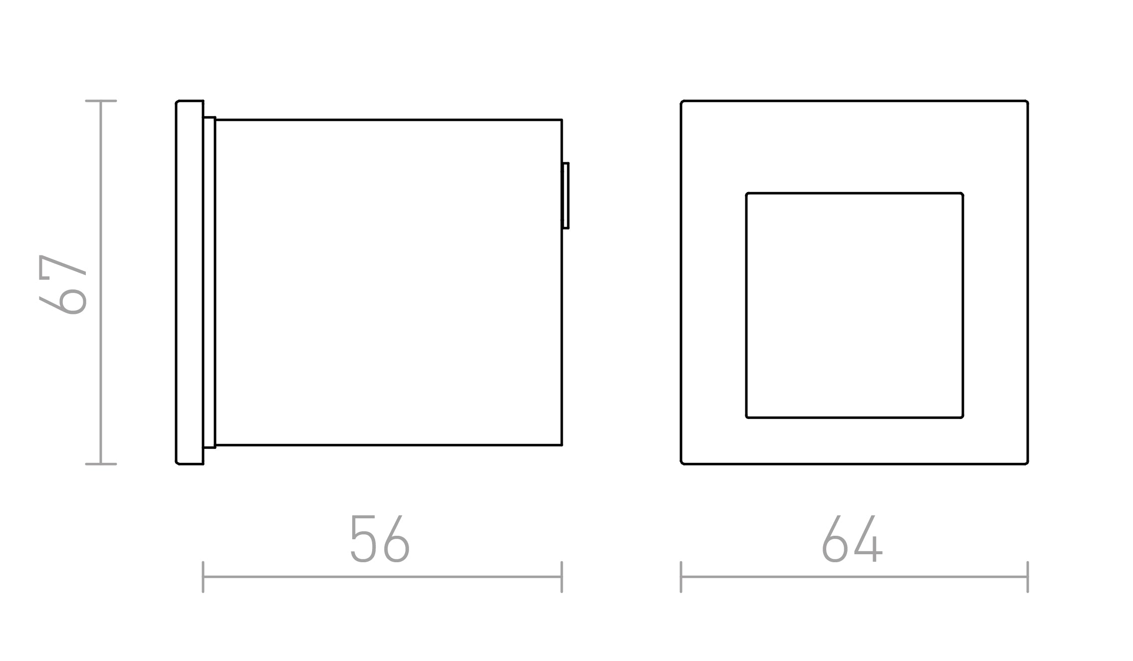 TESS SQ - Product sketch