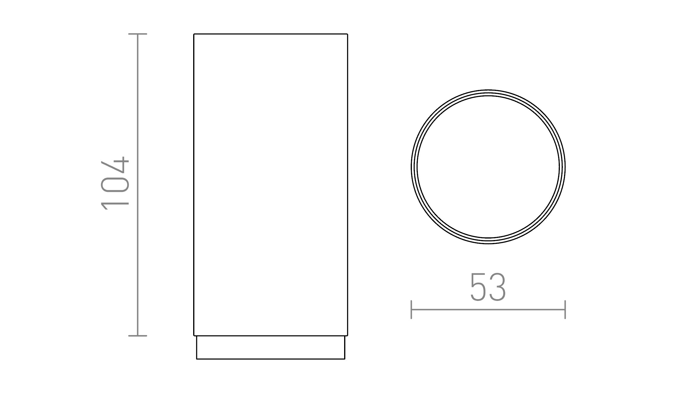 BOGARD EXTENDER - Product sketch