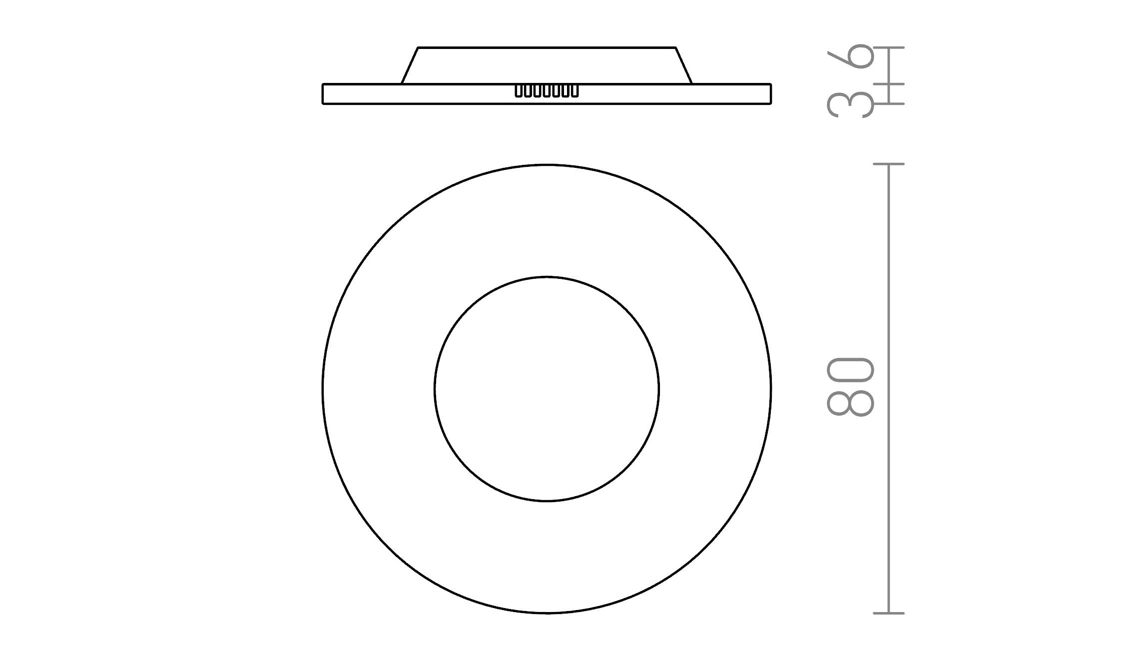 RINO decoratieve frame - Product sketch