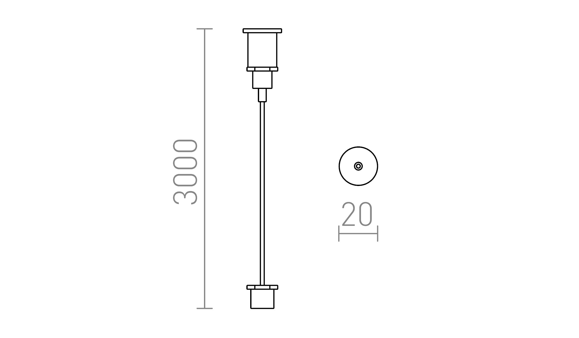 EUTRAC KOORDOPHANGSET - Product sketch