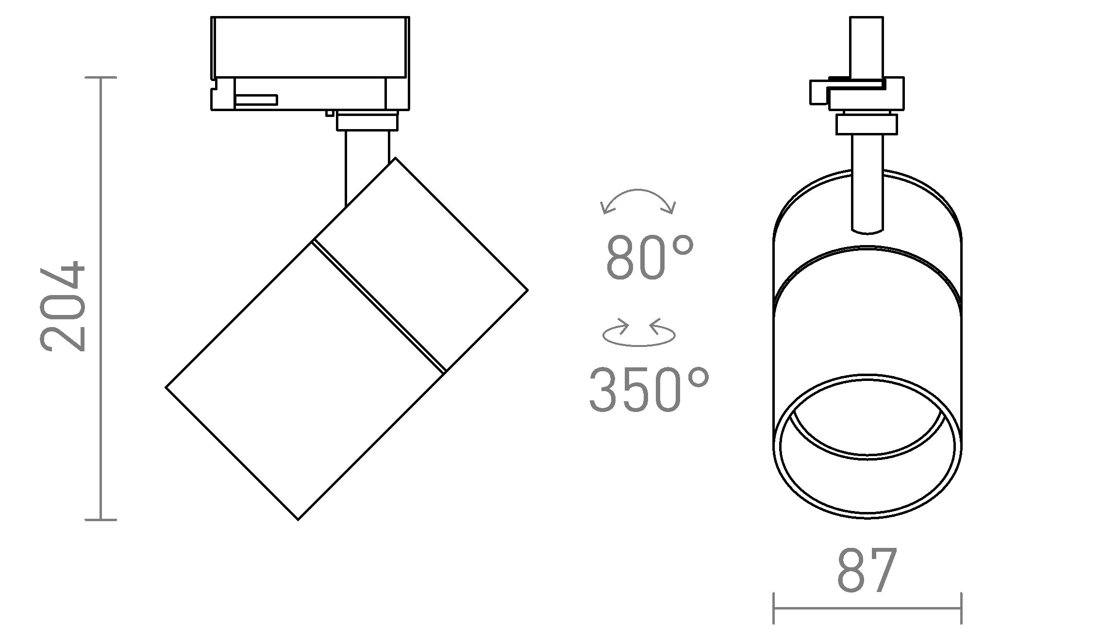 WISH 30 VOOR 3-F. STROOMRAILS - Product sketch