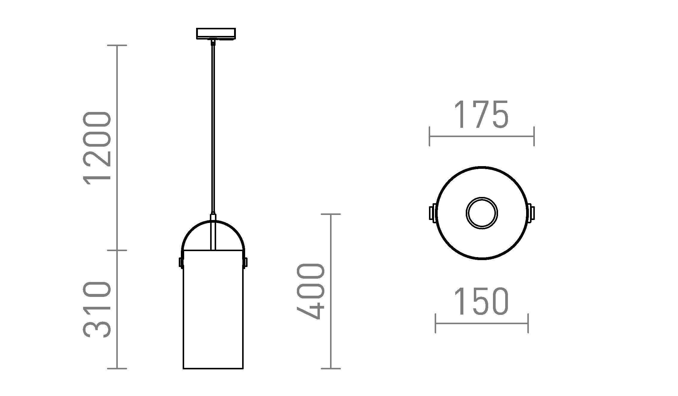 JULIETTA 31 VOOR 1F.STROOMRAILS - Product sketch