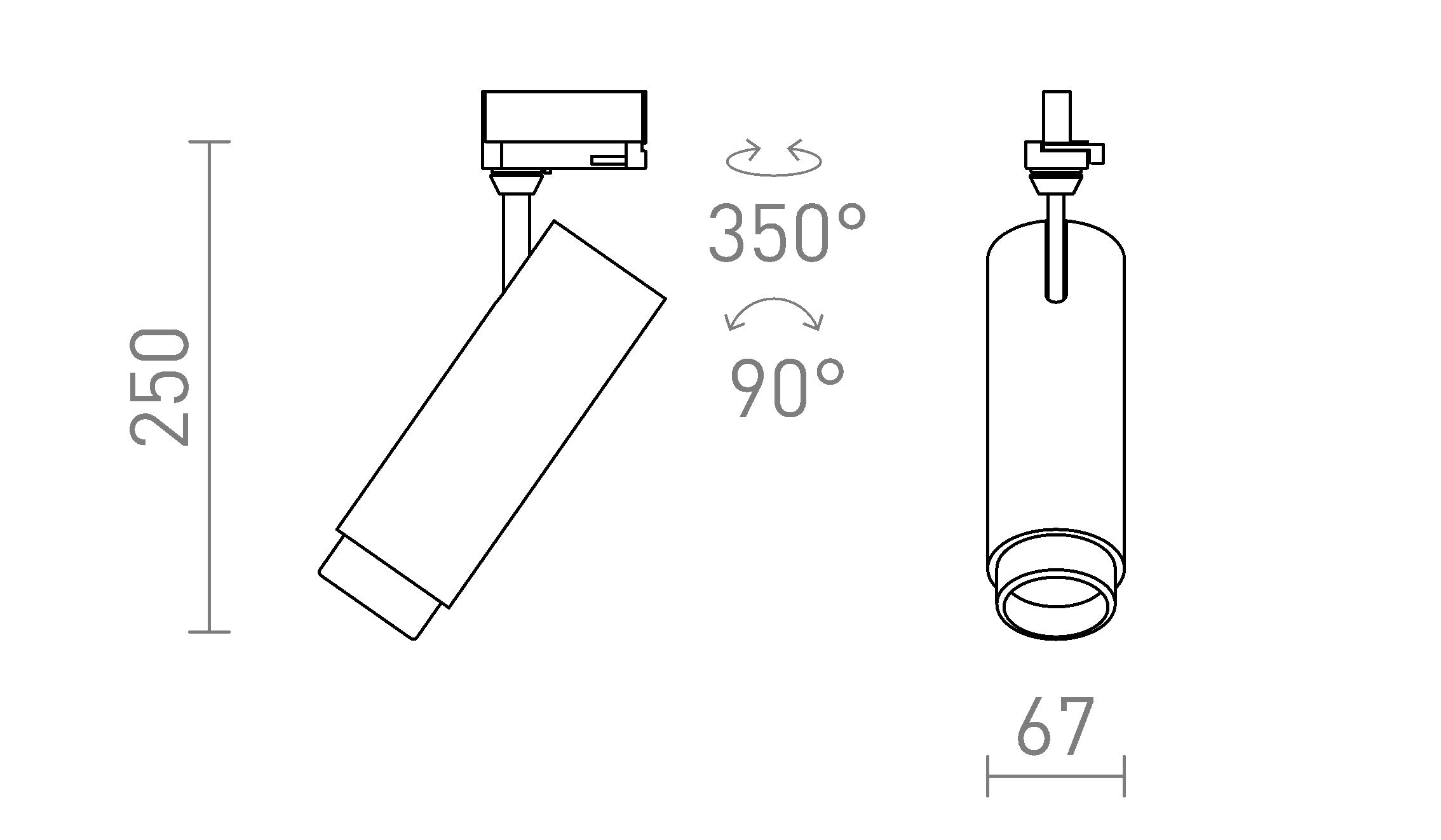 FOCUS 20 3-F. STROOMRAILS - Product sketch