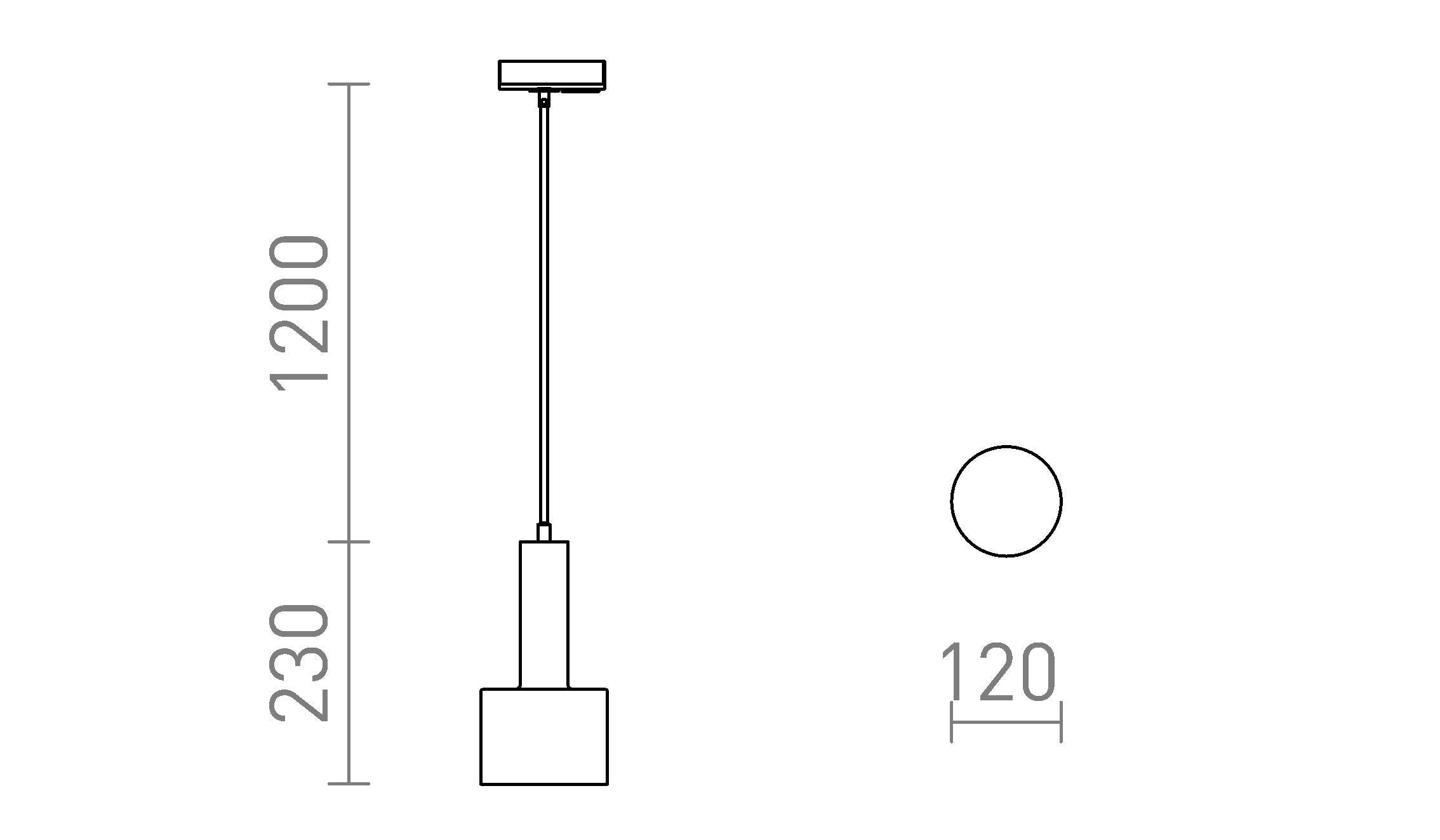 GIULIA 12 VOOR 1F. STROOMRAILS - Product sketch