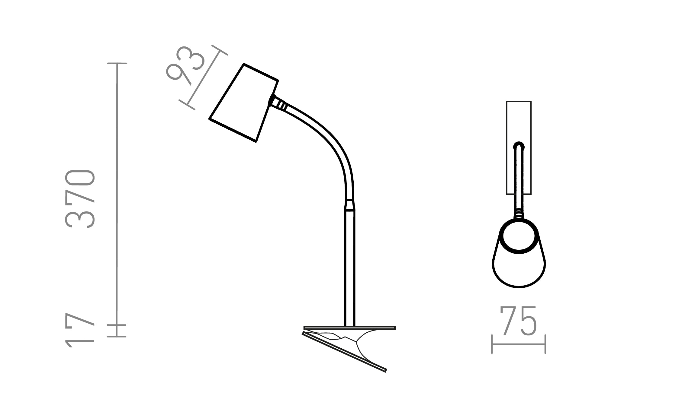 VERINA OP KNIJPER - Product sketch