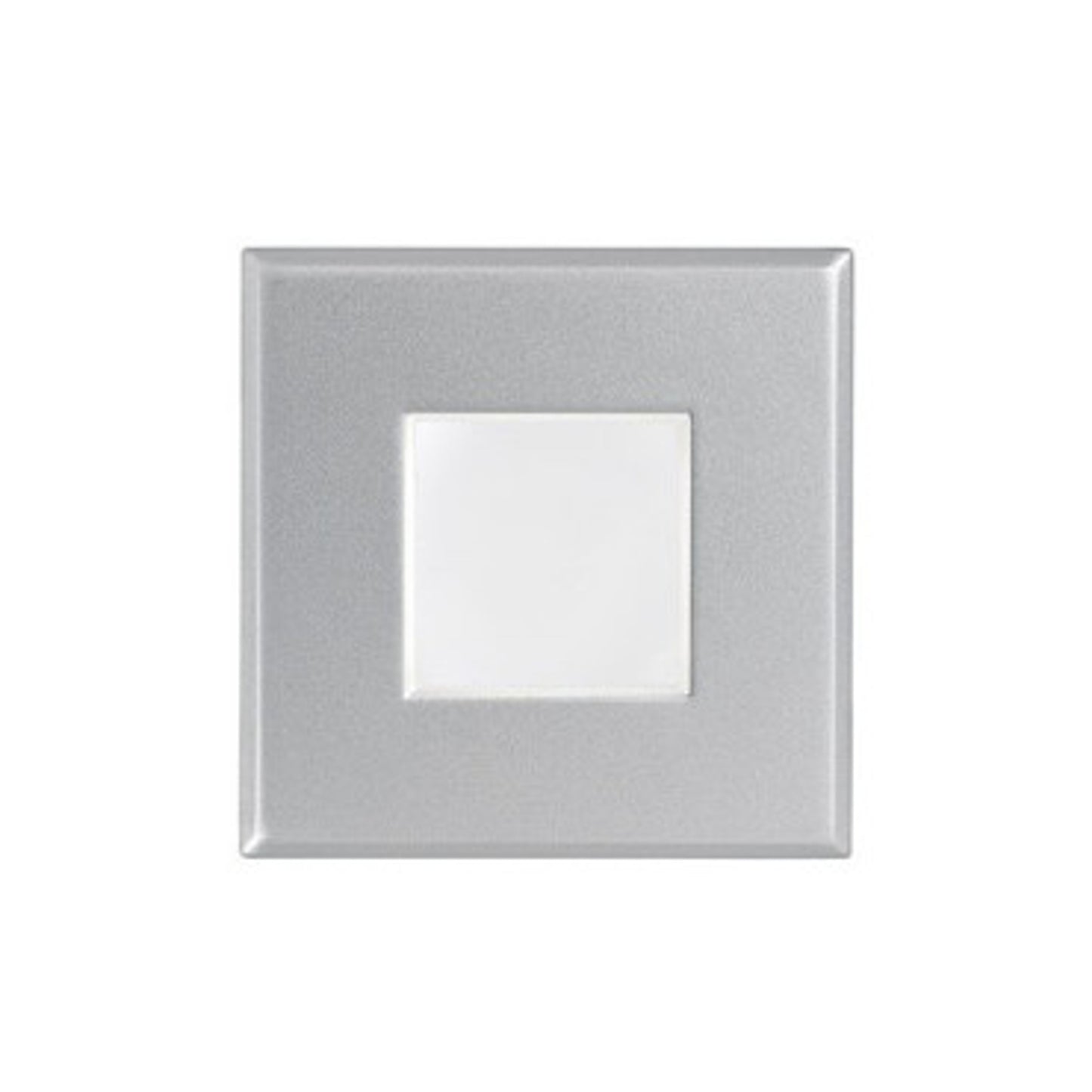 RENDL Outlet SAU SQ recessed silver grey 230V LED GU10 7W IP44 INC1152 1