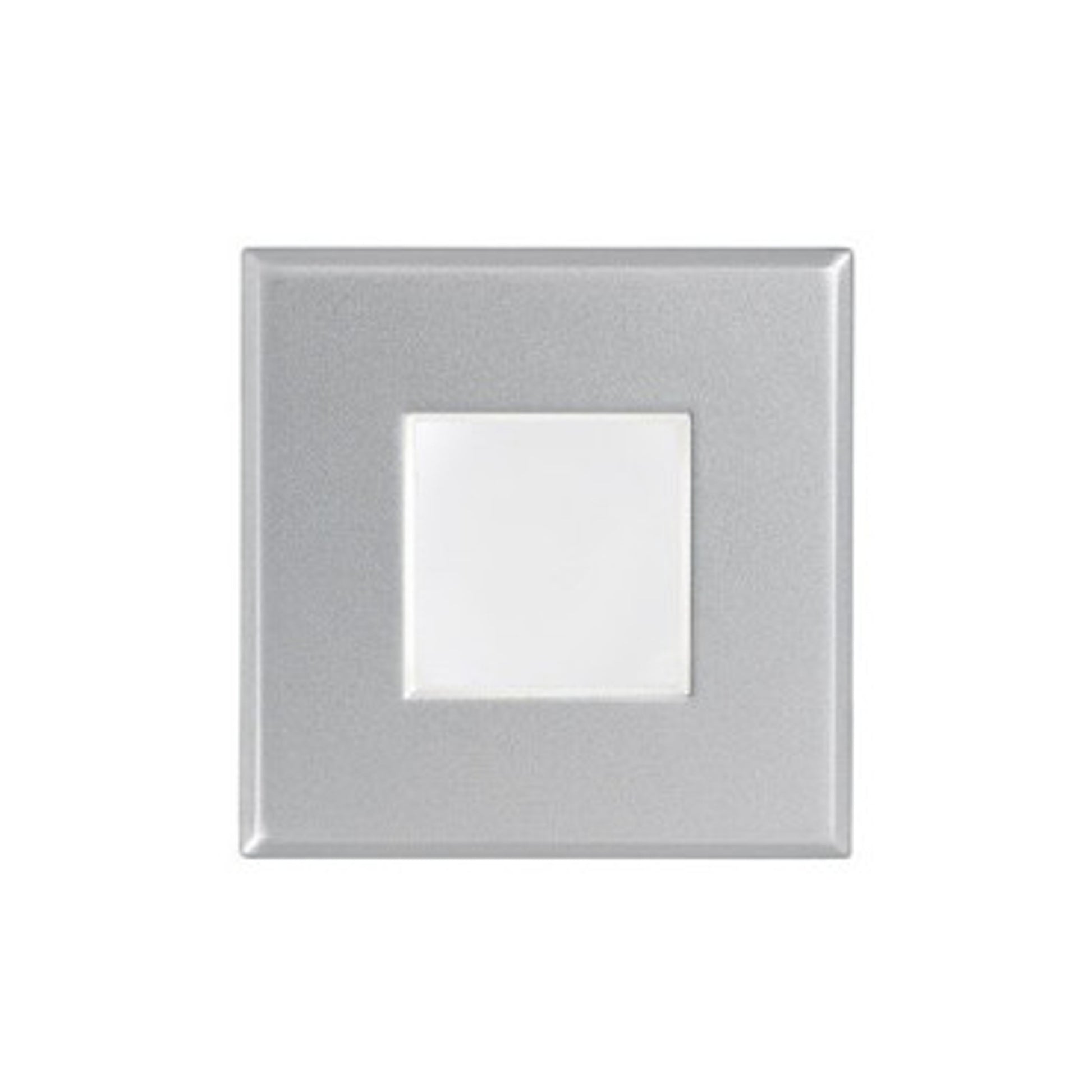 RENDL Outlet SAU SQ recessed silver grey 230V LED GU10 7W IP44 INC1152 1