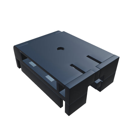 WAVE Geleidende klem zwart 24=