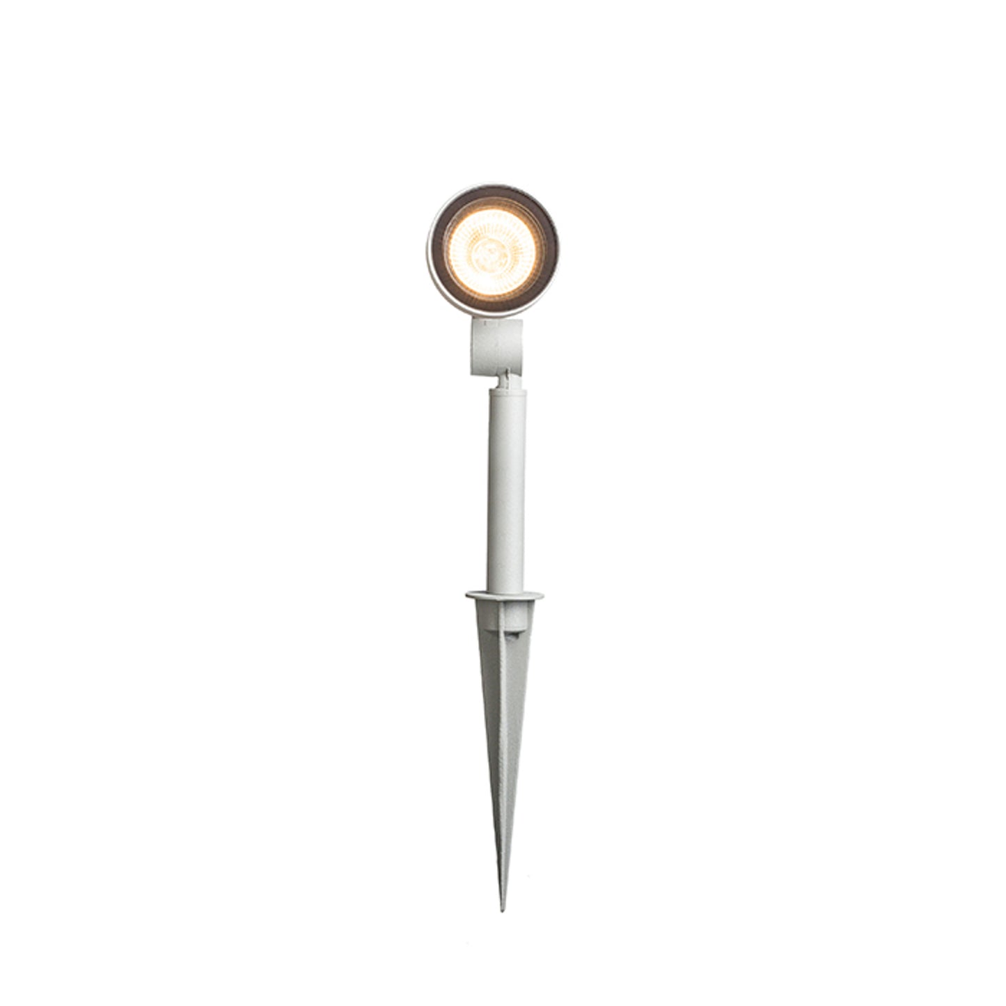 RENDL outdoor lamp DIREZZA on spike silver grey  230V LED GU10 8W IP54 R10427 2