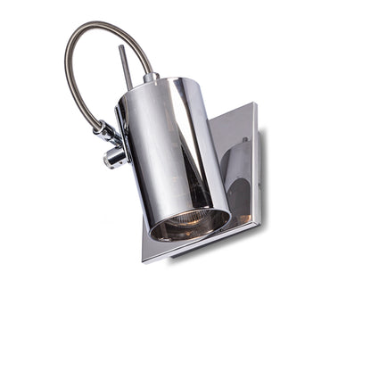 RENDL spotlight BUGSY I wall chrome-tinted glass 230V GU10 50W R10521 3