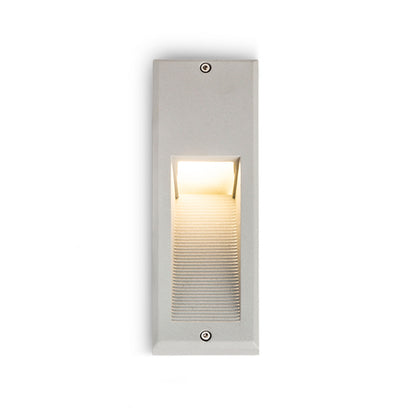 RENDL outdoor lamp FACA recessed silver grey 230V LED 2W IP54 3000K R10557 5