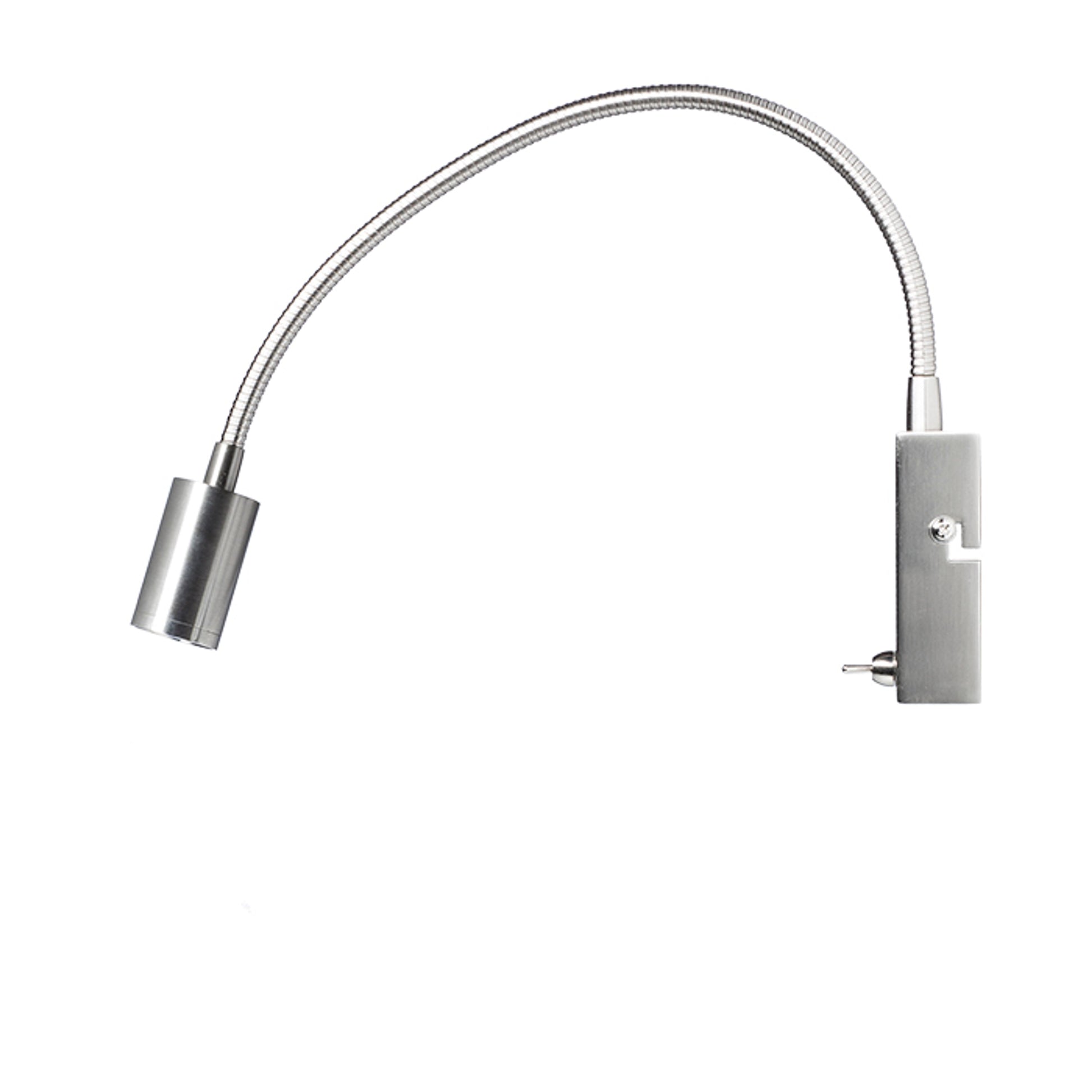 RENDL spotlight VERSA wall matt nickel 230V LED 3W 40° 3000K R10602 3
