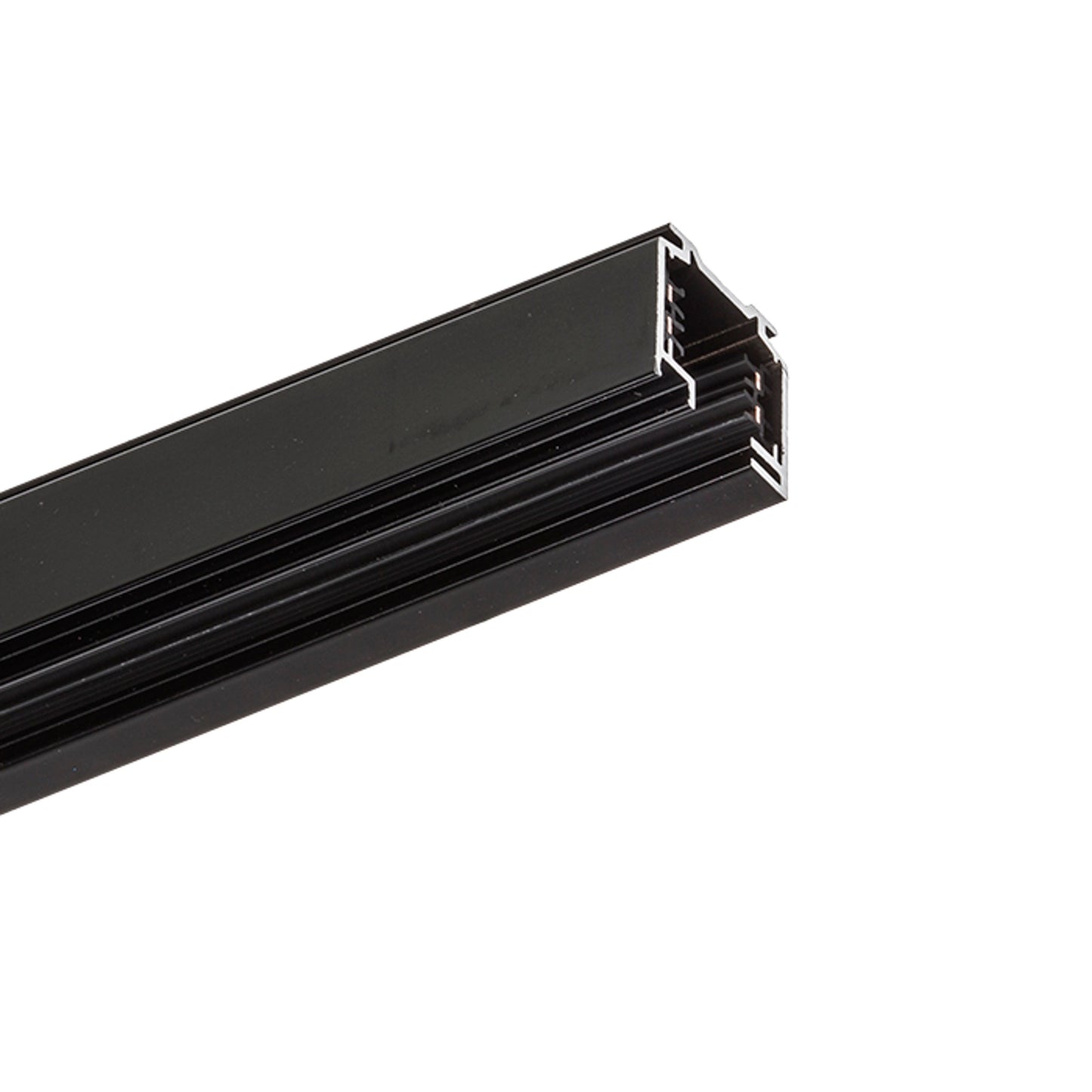 RENDL 3-circuit track system EUTRAC 3m 3-circuit track black 230V  R11304 1