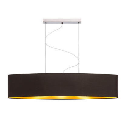 RENDL shades, shade bases, pendent sets CASUAL 120/25 shade Polycotton black/golden foil max. 23W R11471 8