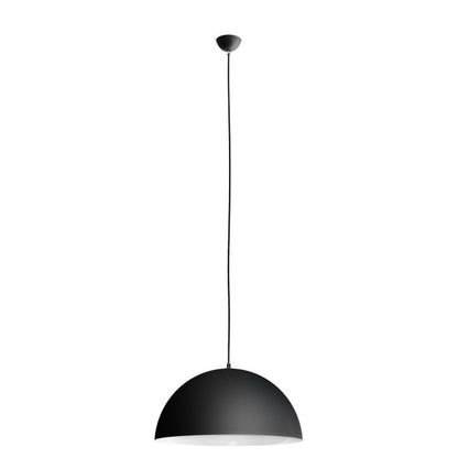 RENDL pendant lamp MONROE 50 pendant matte black/white  230V LED E27 30W R11702 2