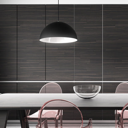 RENDL pendant lamp MONROE 50 pendant matte black/white  230V LED E27 30W R11702 3