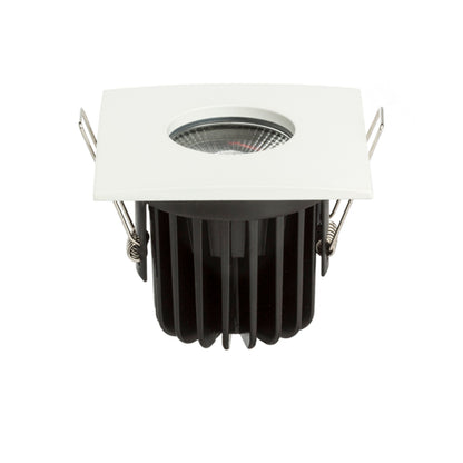RENDL recessed light WATERBOY SQ  matt white  230V LED 10W 40° IP65  3000K R11728 4