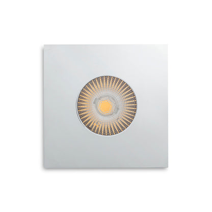 RENDL recessed light WATERBOY SQ   chrome 230V LED 10W 40° IP65  3000K R11730 2