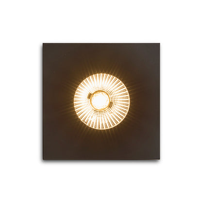 RENDL recessed light WATERBOY SQ  matt black  230V LED 10W 40° IP65  3000K R11741 8