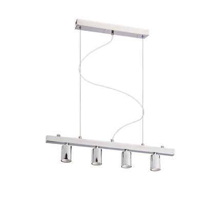RENDL shades, shade bases, pendent sets RALLONG IV pendant ceiling base  chrome 230V LED E27 4x15W R11796 1
