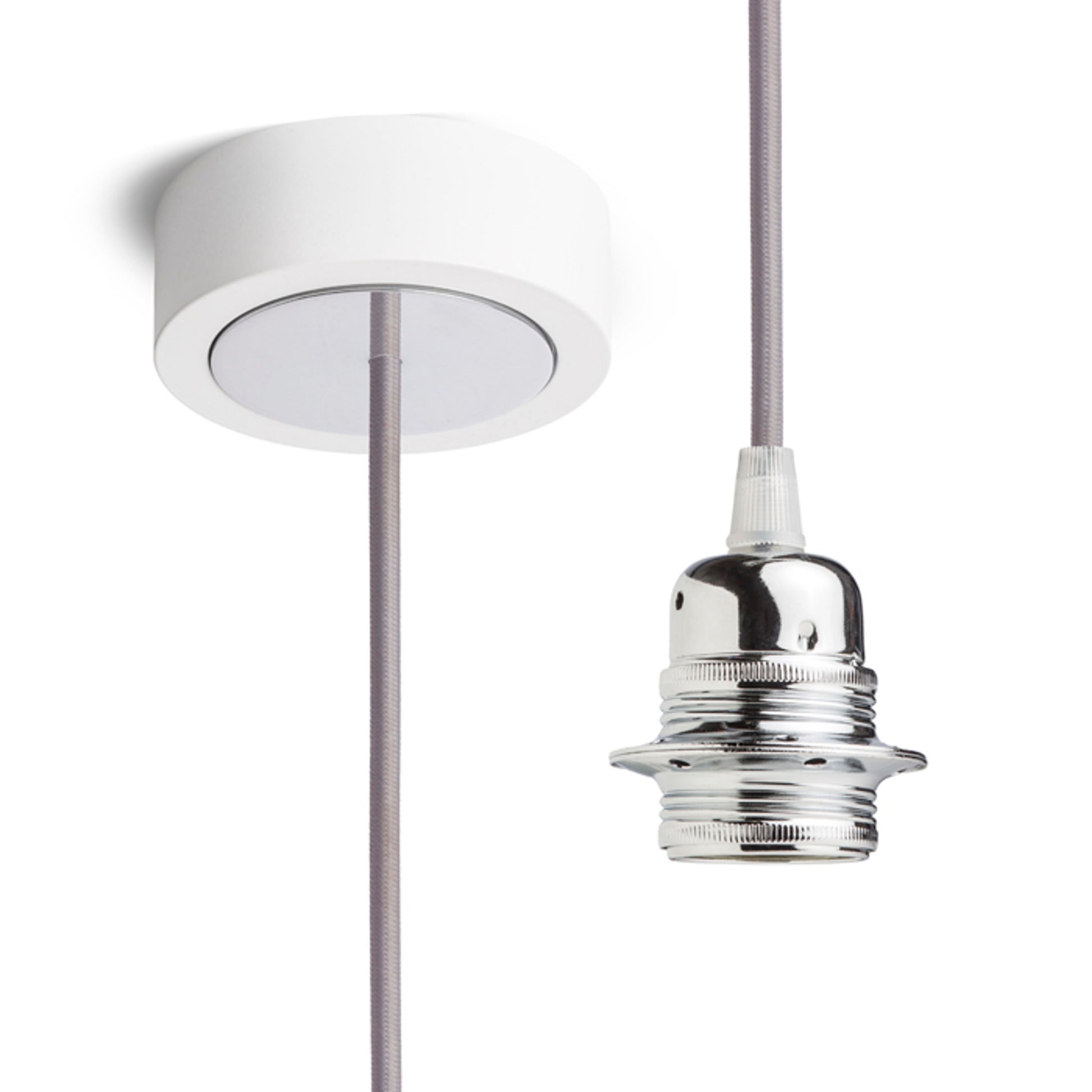 RENDL shades, shade bases, pendent sets HEX pendant set WB+GC+CHF+CHC1   230V LED E27 15W R11920 1