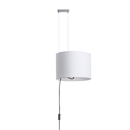 RENDL pendant lamp BROADWAY pendant adjustable white chrome 230V LED E27 15W R11989 2