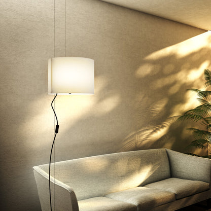 RENDL pendant lamp BROADWAY pendant adjustable white chrome 230V LED E27 15W R11989 4