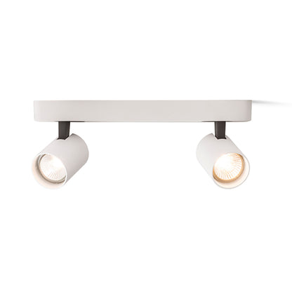 RENDL spotlight DUGME II  white/anthracite grey  230V GU10 2x35W R12077 8