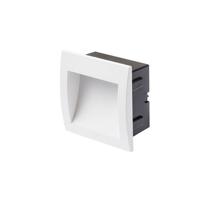 RENDL outdoor lamp GORDIQ M recessed white 230V LED 3W IP65 3000K R12535 3