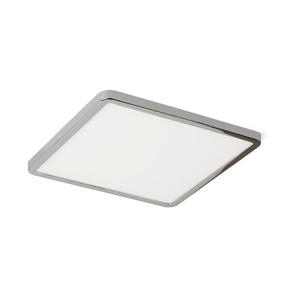 RENDL recessed light HUE SQ 22 recessed black chrome 230V LED 24W 3000K R12786 3