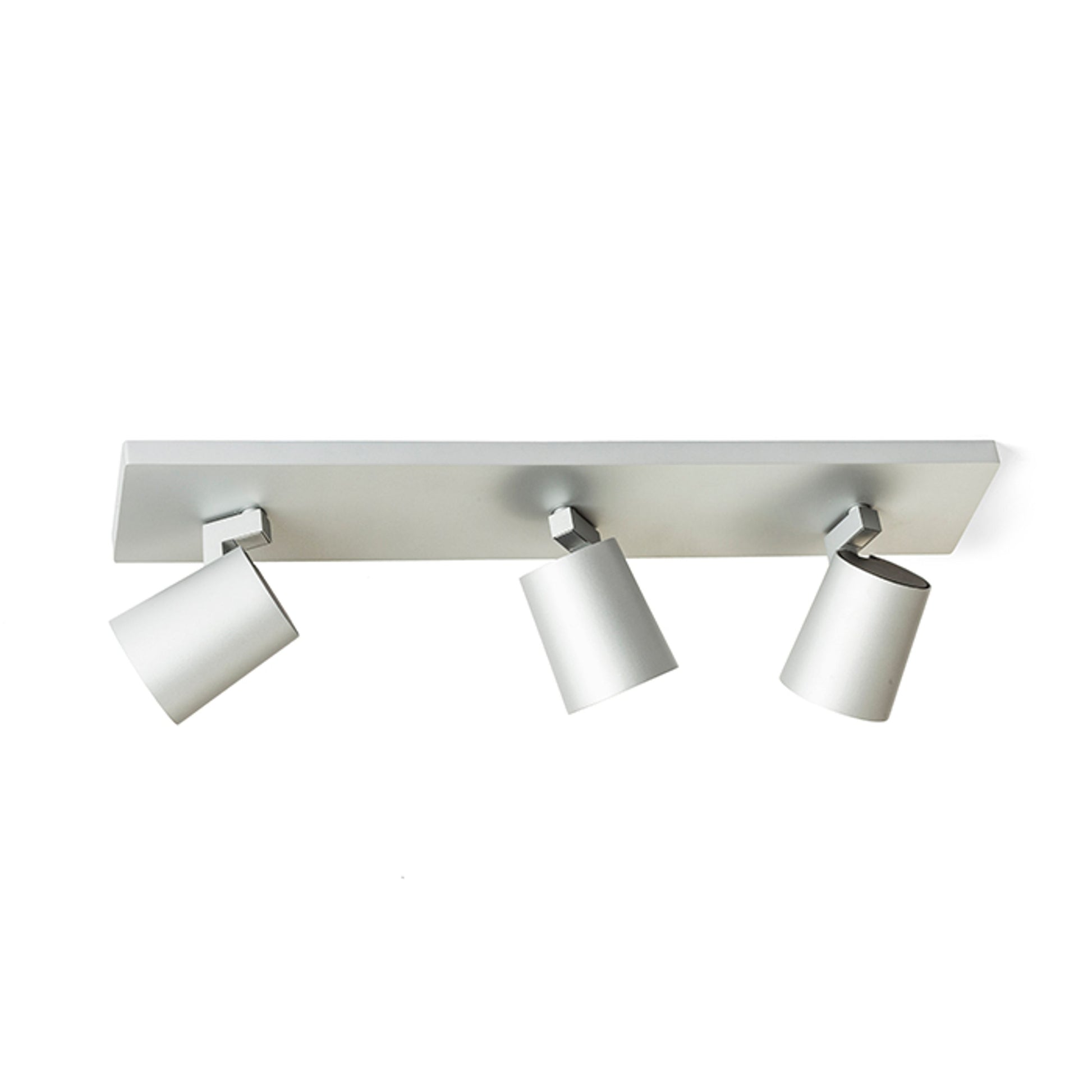 RENDL spotlight KENNY III surface mounted  brushed aluminum/black 230V LED GU10 3x8W R12919 2