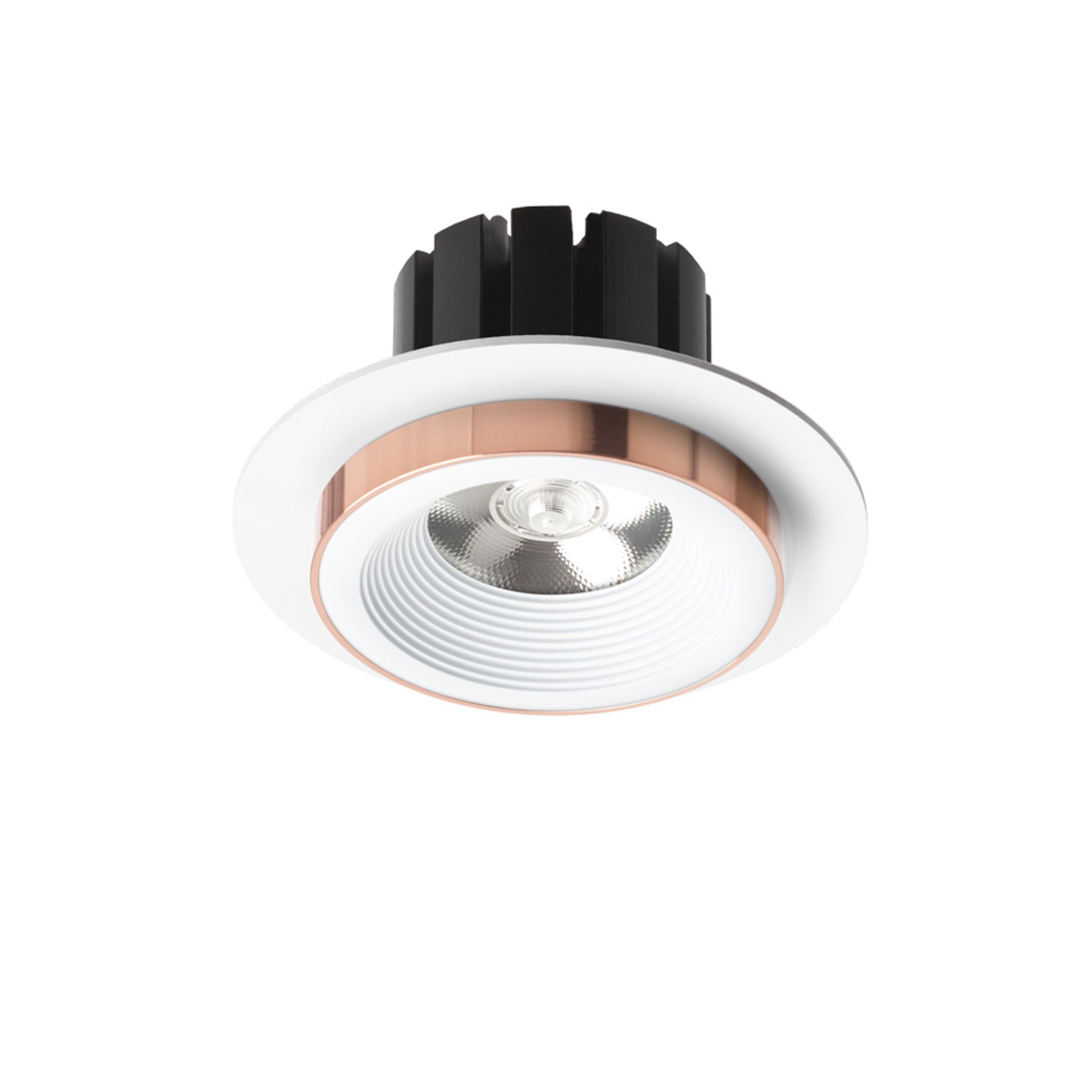 RENDL recessed light SHARM R I recessed white copper 230V LED 10W 24° 3000K R13235  2