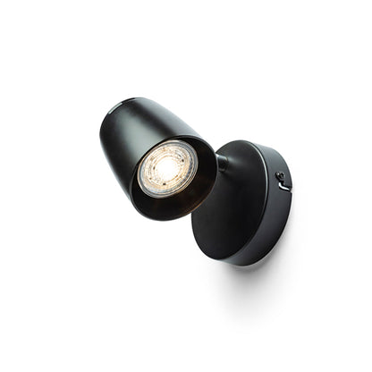RENDL spotlight JOLI I wall black 230V LED GU10 10W R13556 2