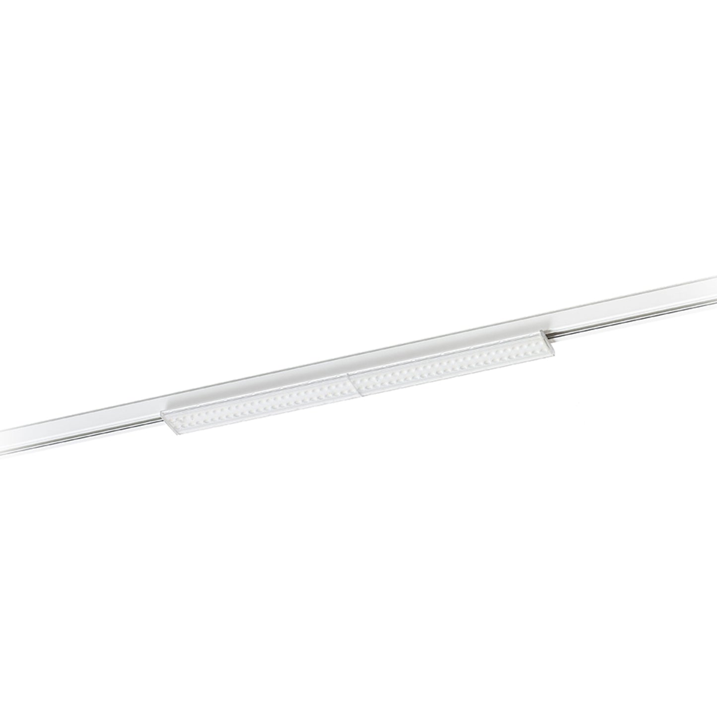 RENDL 3-circuit track system FLATLINE 60 for 3-circuit tracks white 230V LED 20W 90° 3000K R13731 1