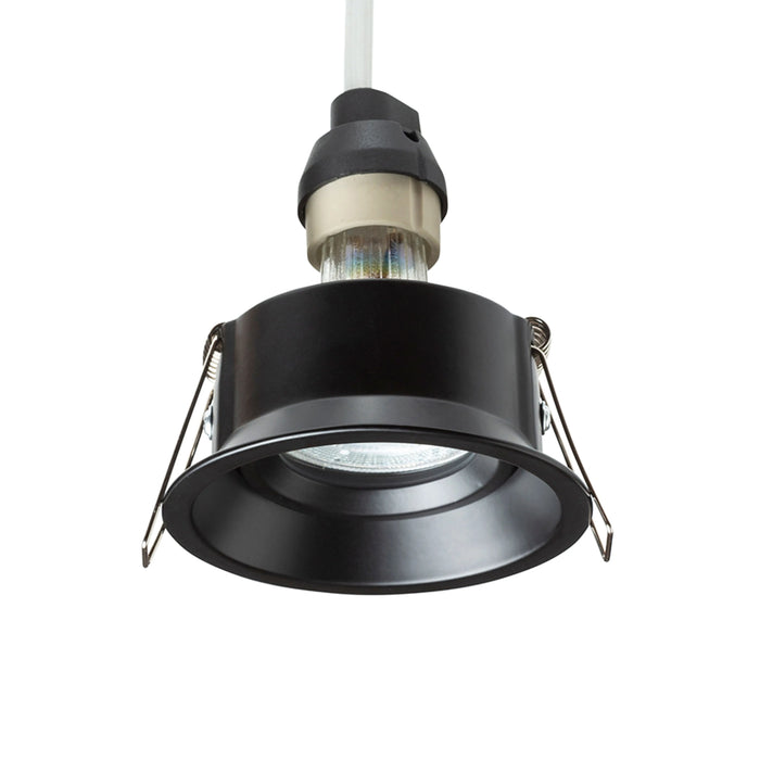 RENDL recessed light SOBER recessed black  230V LED GU10 7W R14100 3