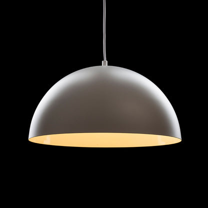 RENDL pendant lamp GLADYS 40 pendant white/white 230V LED E27 30W R14111 3