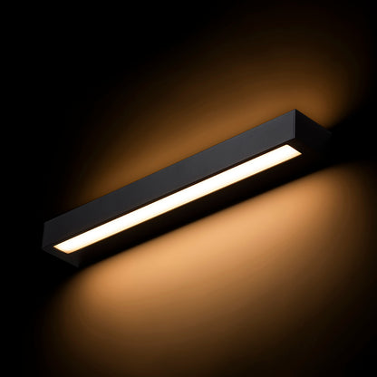 RENDL outdoor lamp ASTER 50 wall black frosted acrylic 230V LED 2x10W IP65 3000K R14199 4