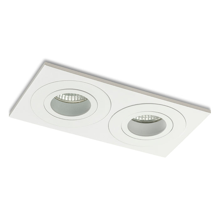 RENDL recessed light GALO II recessed white 230V LED GU10 9W IP65 R14225 2