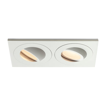 RENDL recessed light GALO II recessed white 230V LED GU10 9W IP65 R14225 4
