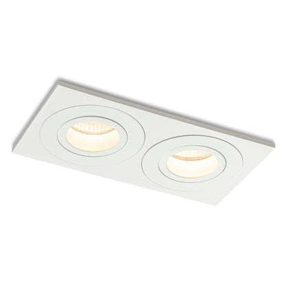 RENDL recessed light GALO II recessed white 230V LED GU10 9W IP65 R14225 5