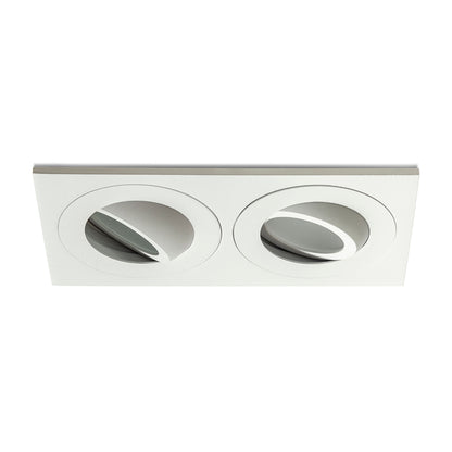 RENDL recessed light GALO II recessed white 230V LED GU10 9W IP65 R14225 6