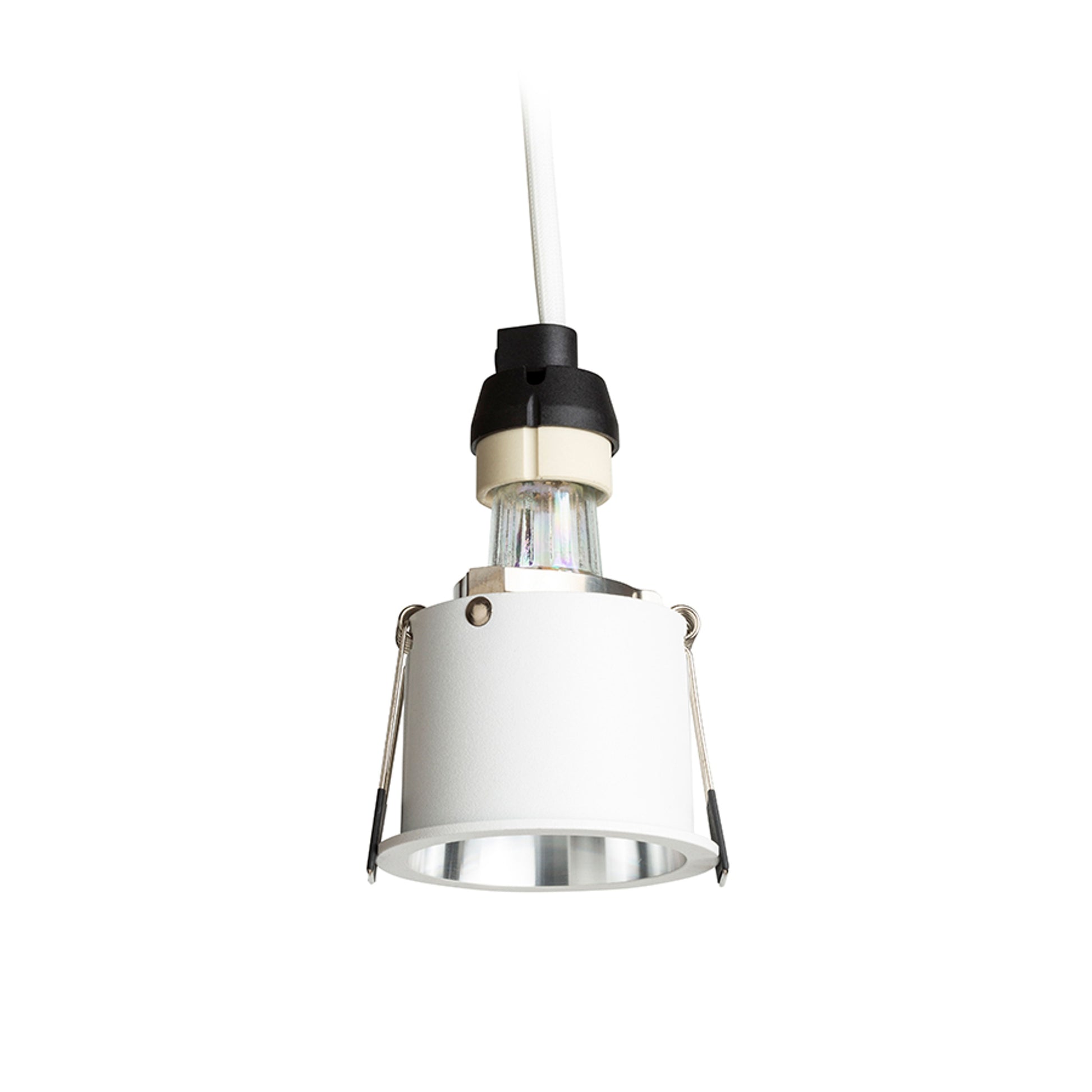 RENDL recessed light ORCO recessed white aluminum 230V LED GU10 9W R14256 3