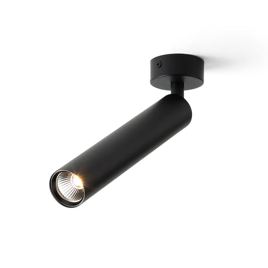 RENDL spotlight DARRIN R surface mounted black  230V LED 6W 24°  3000K R14471 1