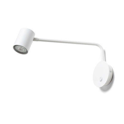 RENDL spotlight FILIP on an arm white 230V LED GU10 5W R14485 8