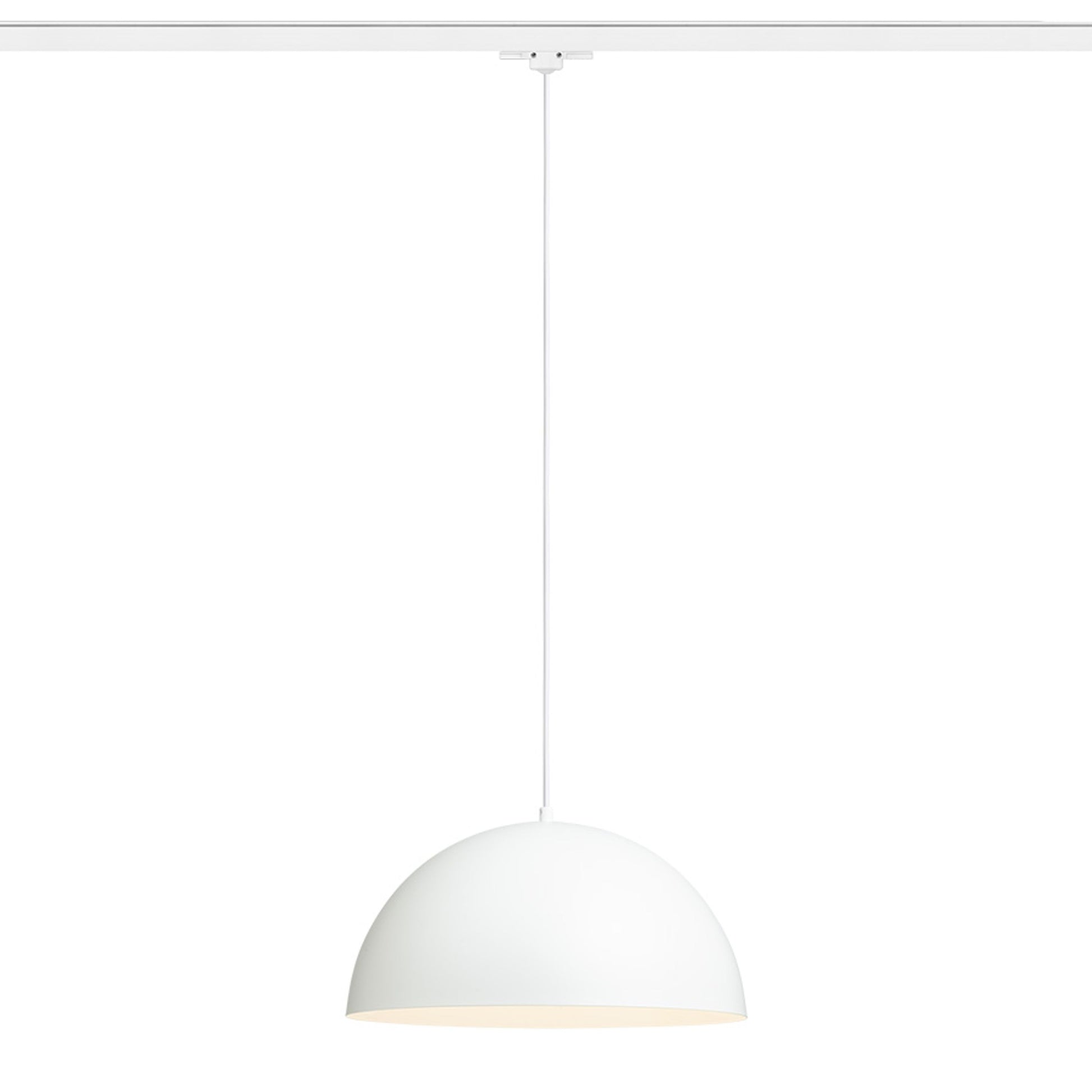 RENDL 3-circuit track system GLADYS 40 for 3-circuit tracks white/white 230V LED E27 15W R14510 1