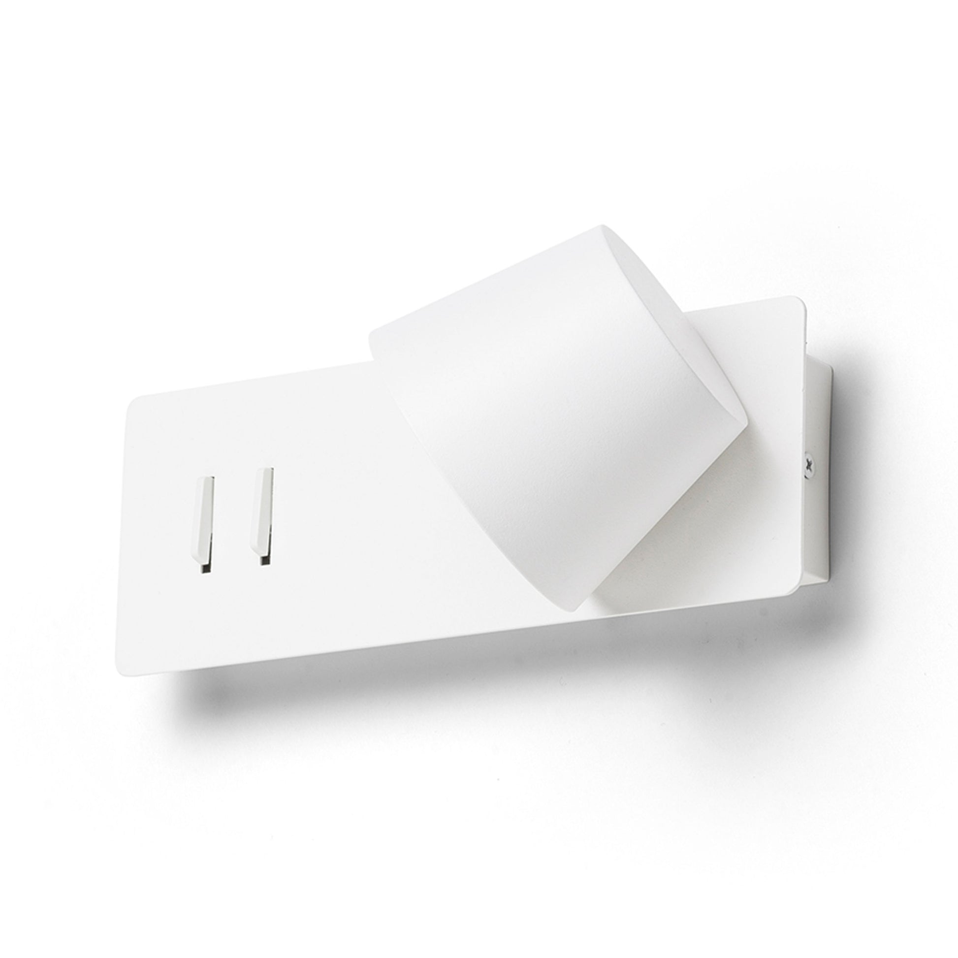 RENDL spotlight AMADEUS wall with backlighting white  230V LED 4+6W  3000K R14521 5